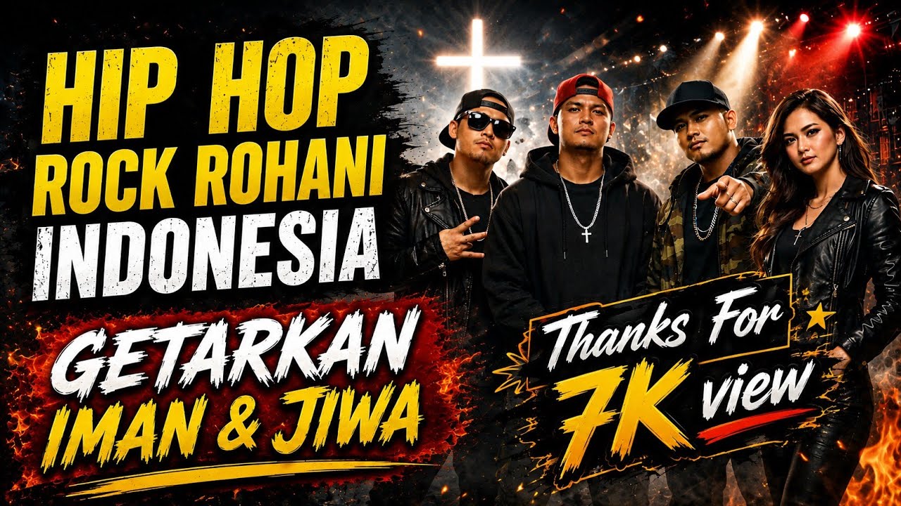 Hip Hop Rock Rohani Kristen Indonesia | Lagu Pujian Penuh Kuasa & Iman  #lagurohani #christianmusic 