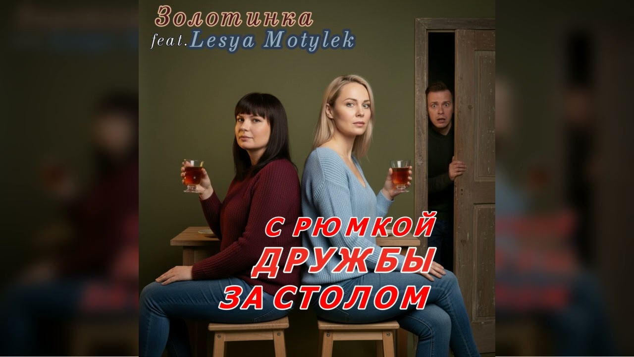 СКОРО! #Золотинка и #LesyaMotylek - С РЮМКОЙ ДРУЖБЫ ЗА СТОЛОМ. Не  пропустите этот бабий хит!