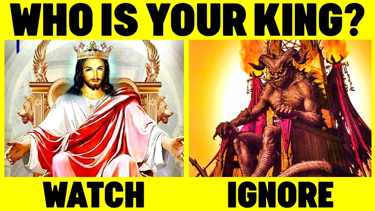 Jesus Says Which King Do You Serve? God Helps