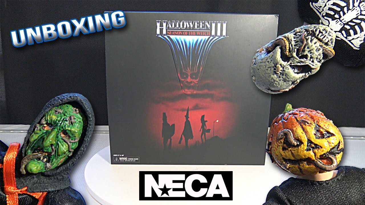 Unboxing Halloween 3: Season of the Witch Neca Action Figure Set