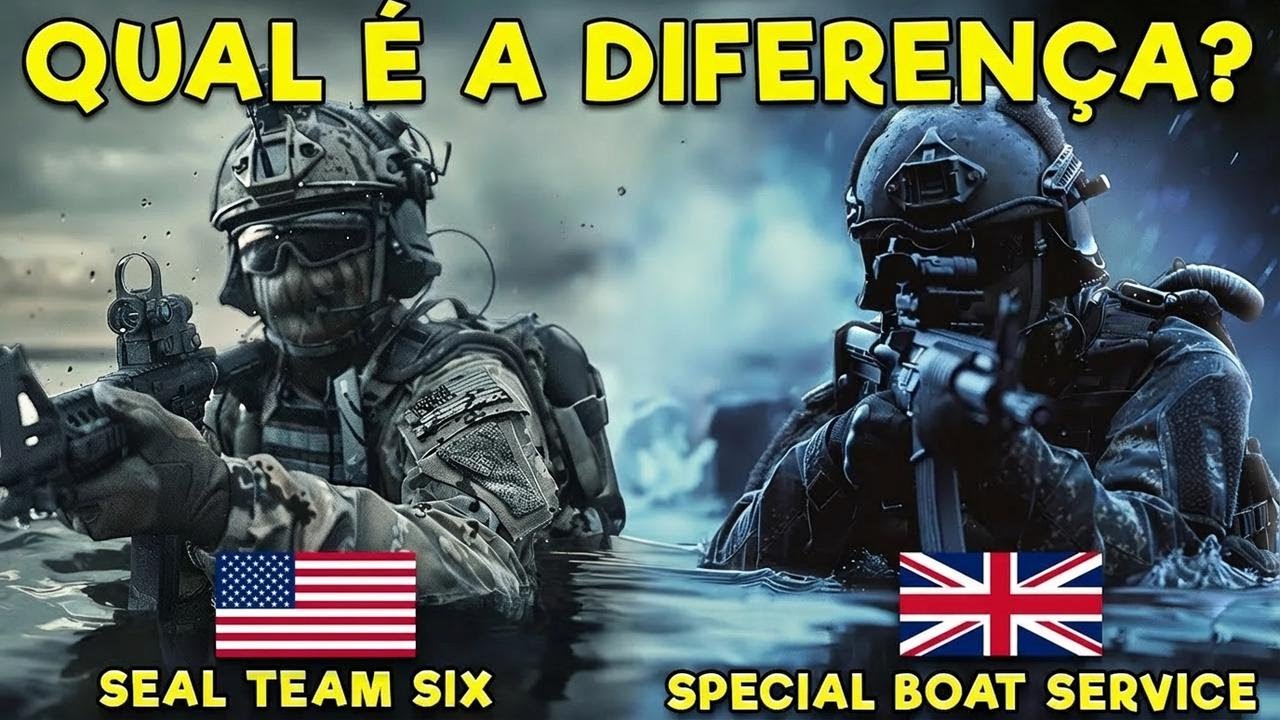 A tropa de elite britânica contra a verdadeira SEAL Team 6: quem leva a melhor?