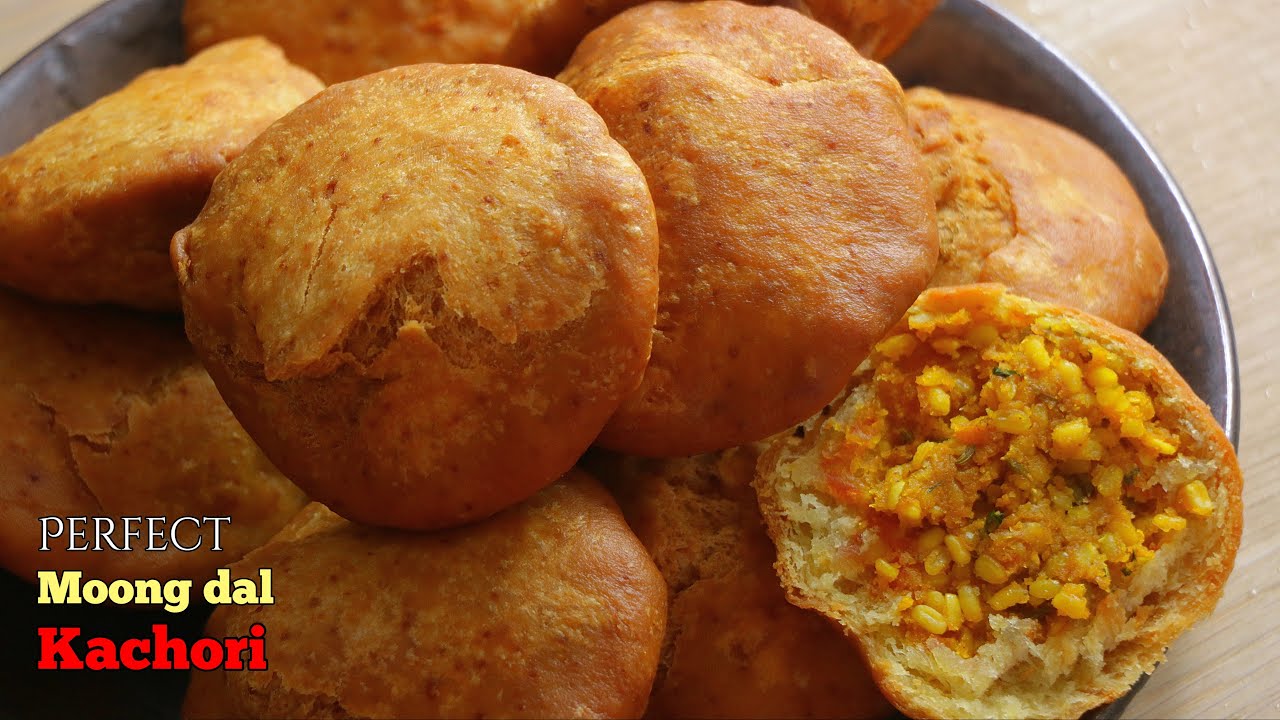 Perfect Moong dal Kachori Recipe | How to make moong dal Kachori at home in Telugu | Vismai food