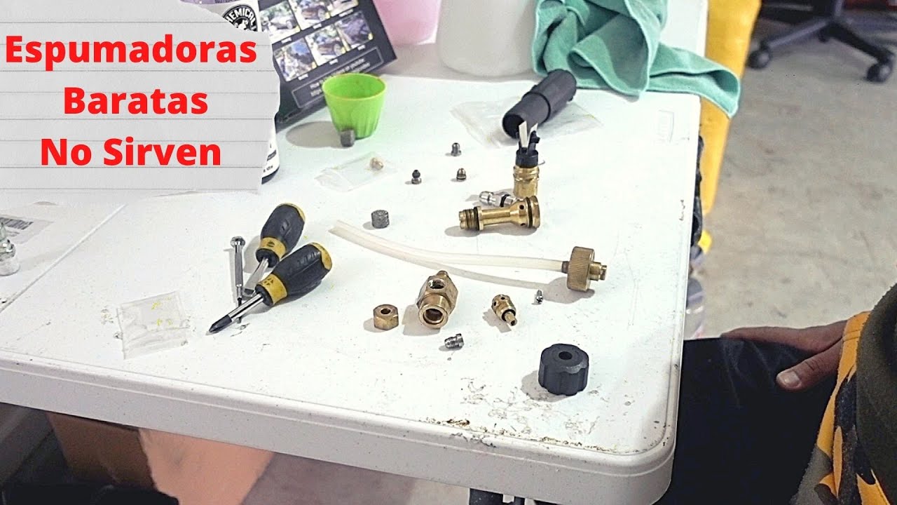 No Compren Cañones de Espuma Baratos, Aqui les Traido el Por Que