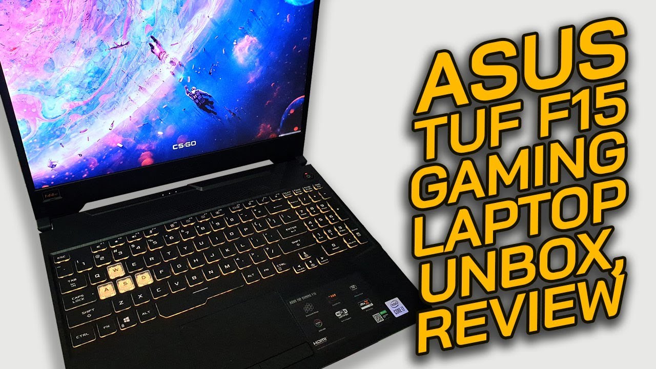 ASUS TUF Gaming F15 Military-Grade FX506LU GTX Laptop Unboxing and Review
