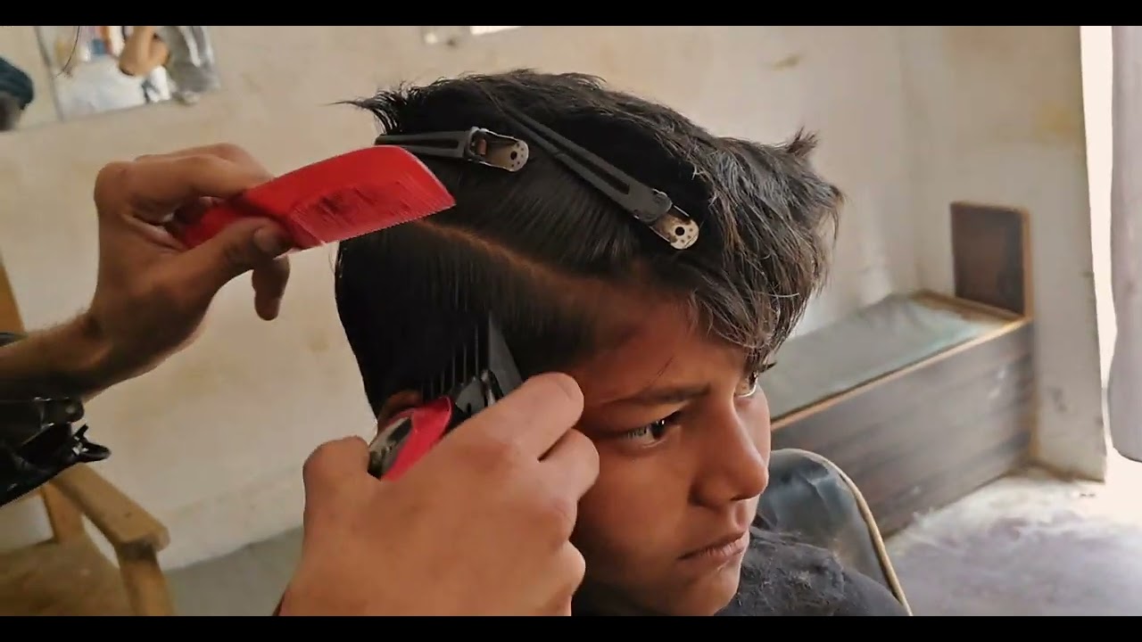 Slop Cuting Simple Hair style #viralvideo #likeandsubscribe 