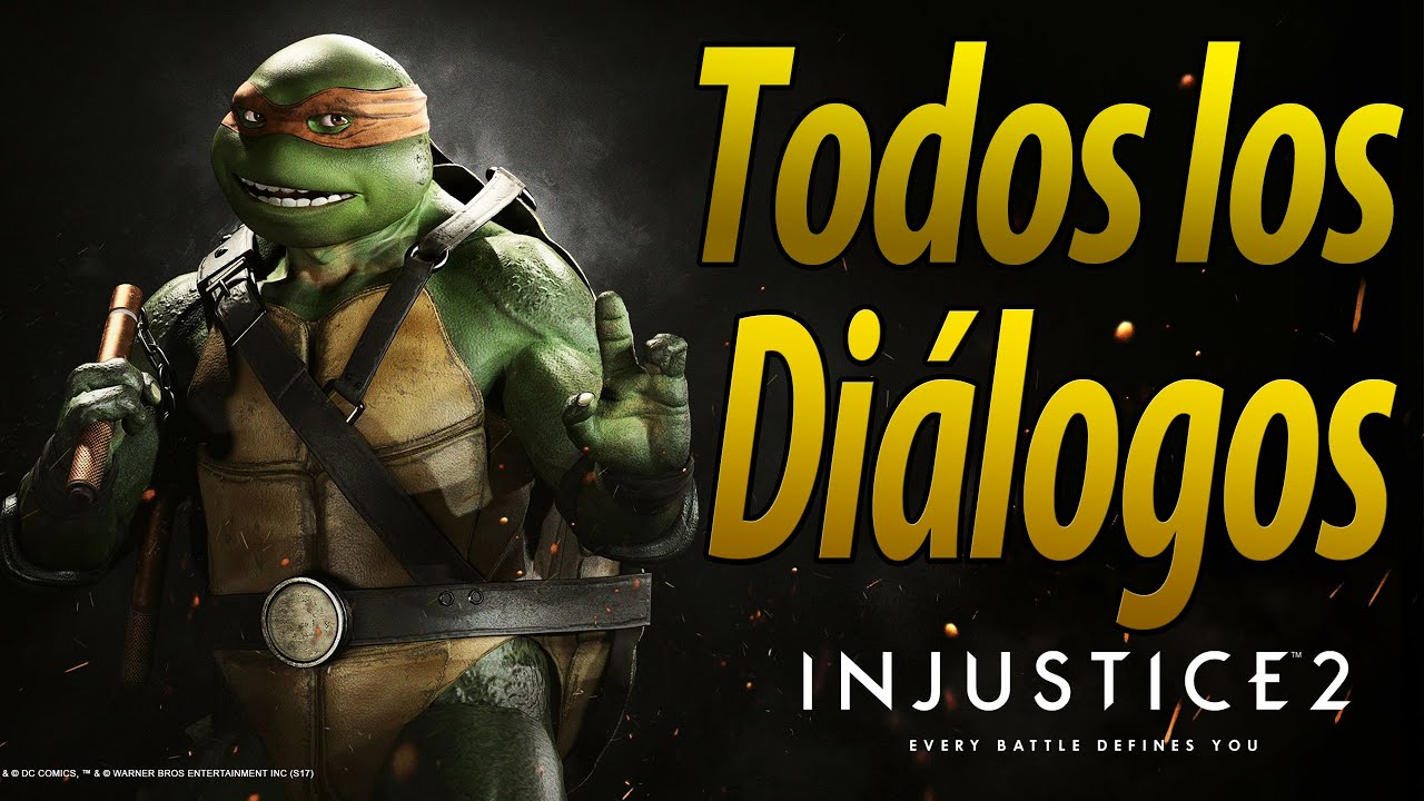 Injustice 2 | Español Latino | Todos los Diálogos | Miguel Ángel | PS4 |