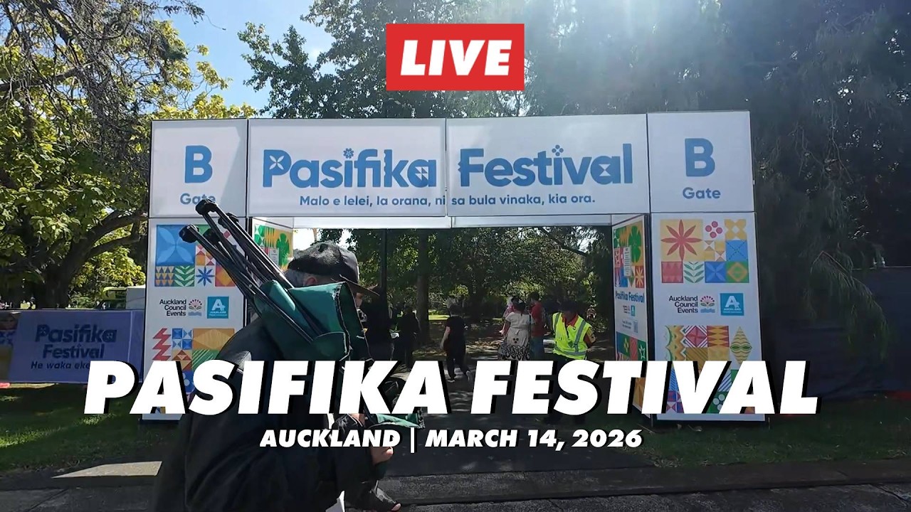 🔴 LIVE from Pasifika Festival - Day 1 (Saturday) | Western Springs 2026