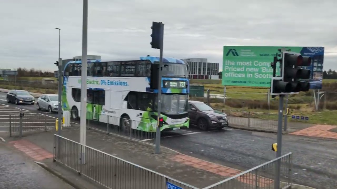 From #ABZ #Aberdeen Airport to P&J Live on 727 Service