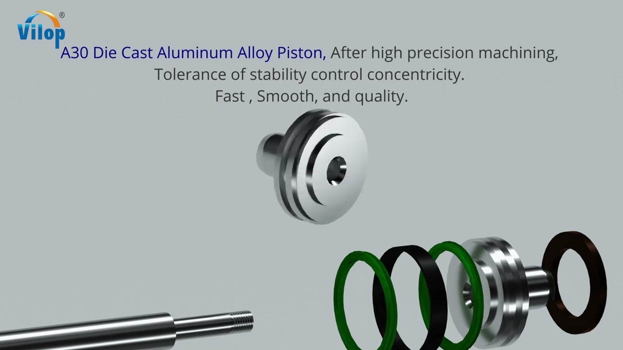 ISO 15552 Standard Vilop Pneumatic Cylinder