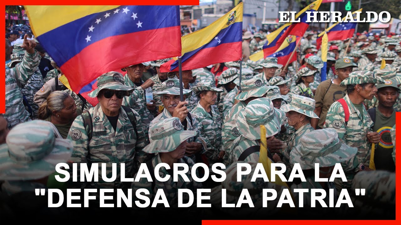 Venezuela realiza simulacros para la 