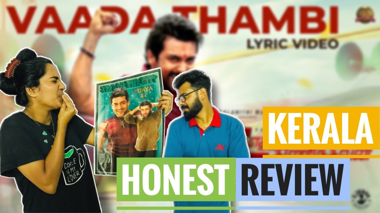 Vaada Thambi - Lyric Video REACTION | Etharkkum Thunindhavan | Suriya | Sun Pictures | Pandiraj