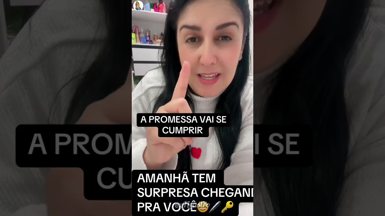 🚨 AMANHÃ TEM GENTE QUE VAI TER UMA SURPRESA CHEGANDO 