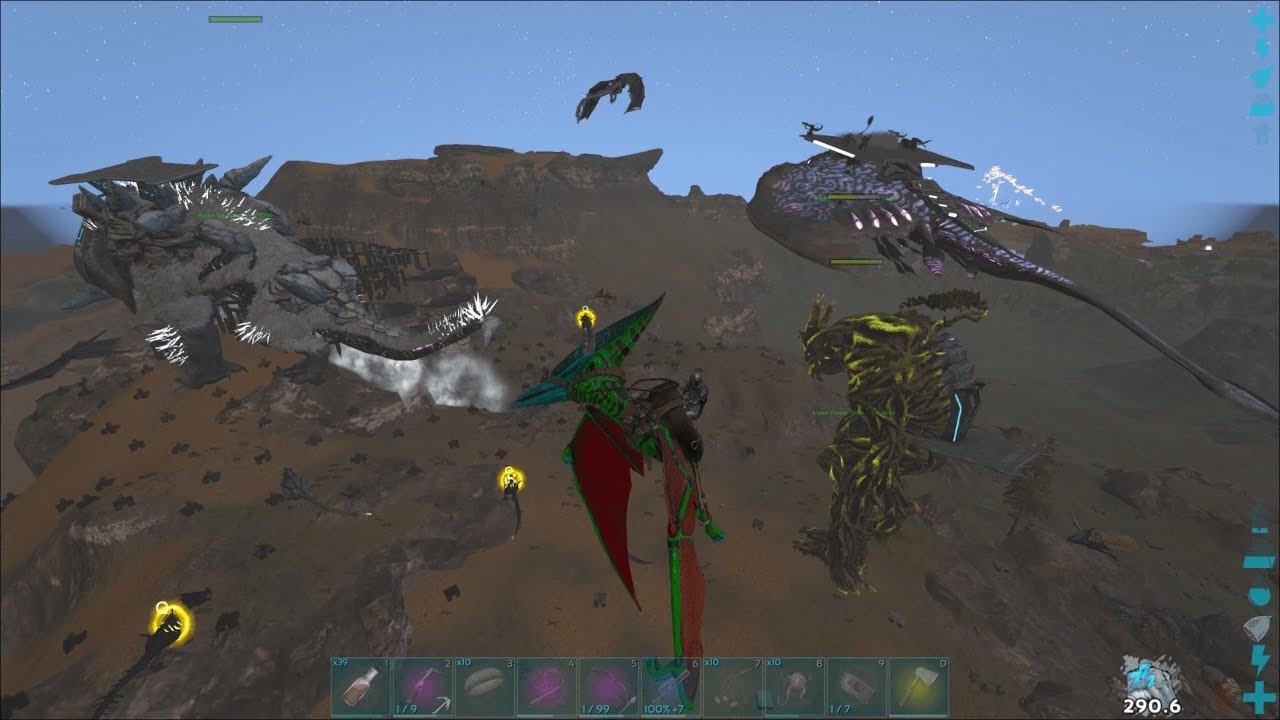Официальный PVP-турнир Ark: совершите набег на HERO MAIN 191 с тремя титанами!