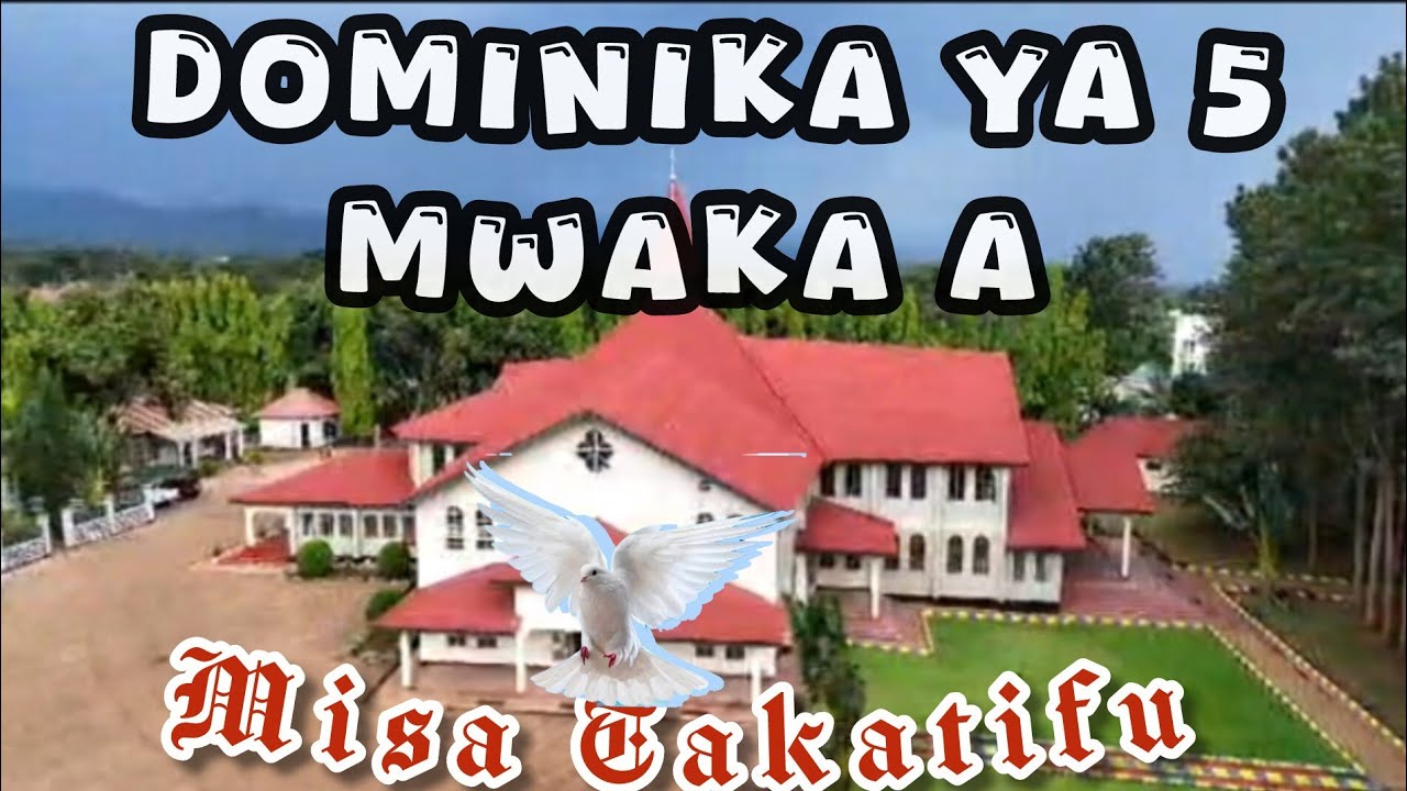 #LIVE:MISA TAKATIFU DOMINIKA  YA TANO  YA MWAKA 
