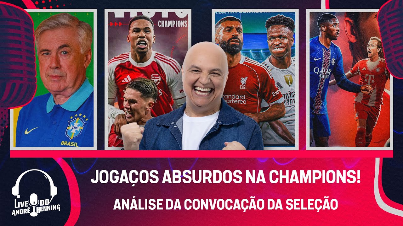 CONVOCA&Ccedil;&Atilde;O DE ANCELOTTI APROVADA? TUDO SOBRE LIVERPOOL X REAL MADRID, PSG X BAYERN E MUITO MAIS!