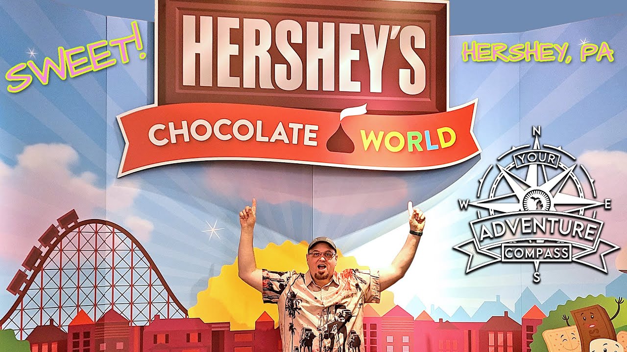 Hersheys Chocolate World, Hershey, PA 🍫 🍬 #youradventurecompass #hersheychocolate