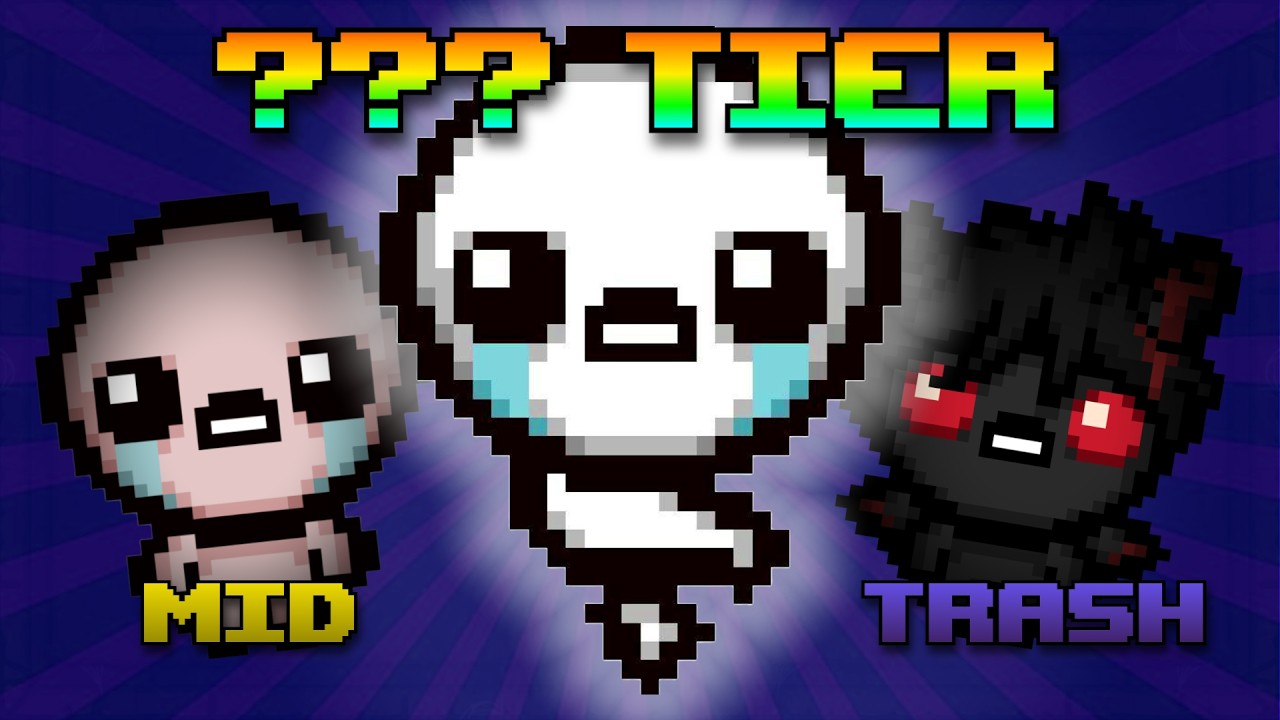 I Ranked EVERY Character in The Binding of Isaac