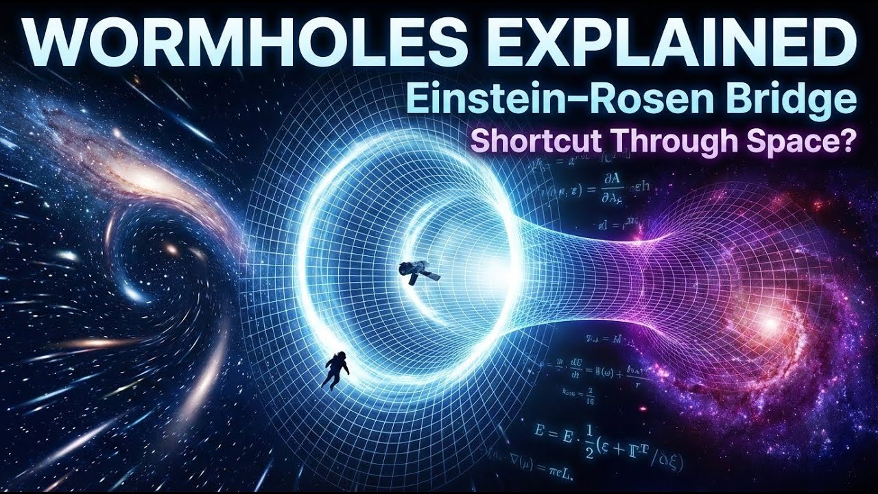 WORMHOLES | The Einstein–Rosen Bridge #physics #universe #einstein
