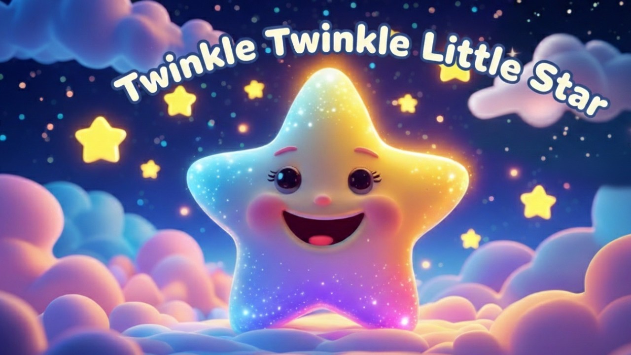 Twinkle Twinkle Little Star 🌙 | Calming Baby Sleep & Nursery Rhyme Video #twinkletwinklestar