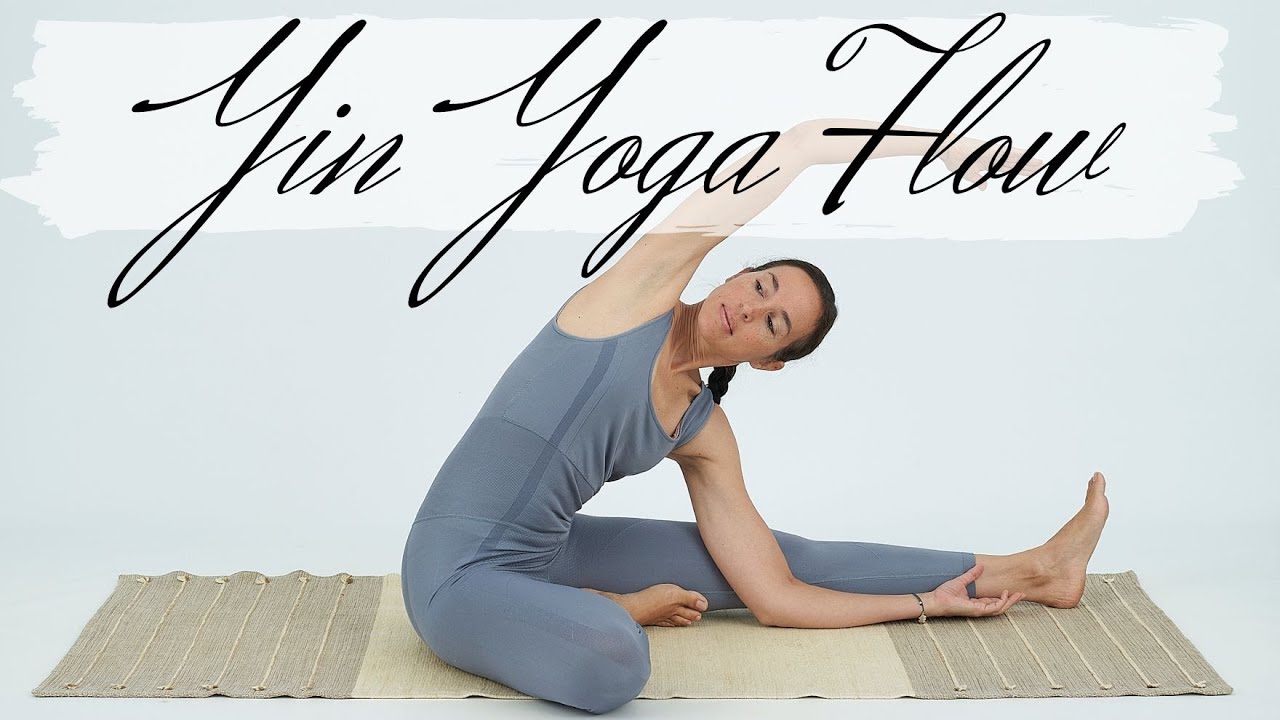 Clase de Yin Yoga SUAVE para relajar CUERPO y MENTE. Todos los niveles.