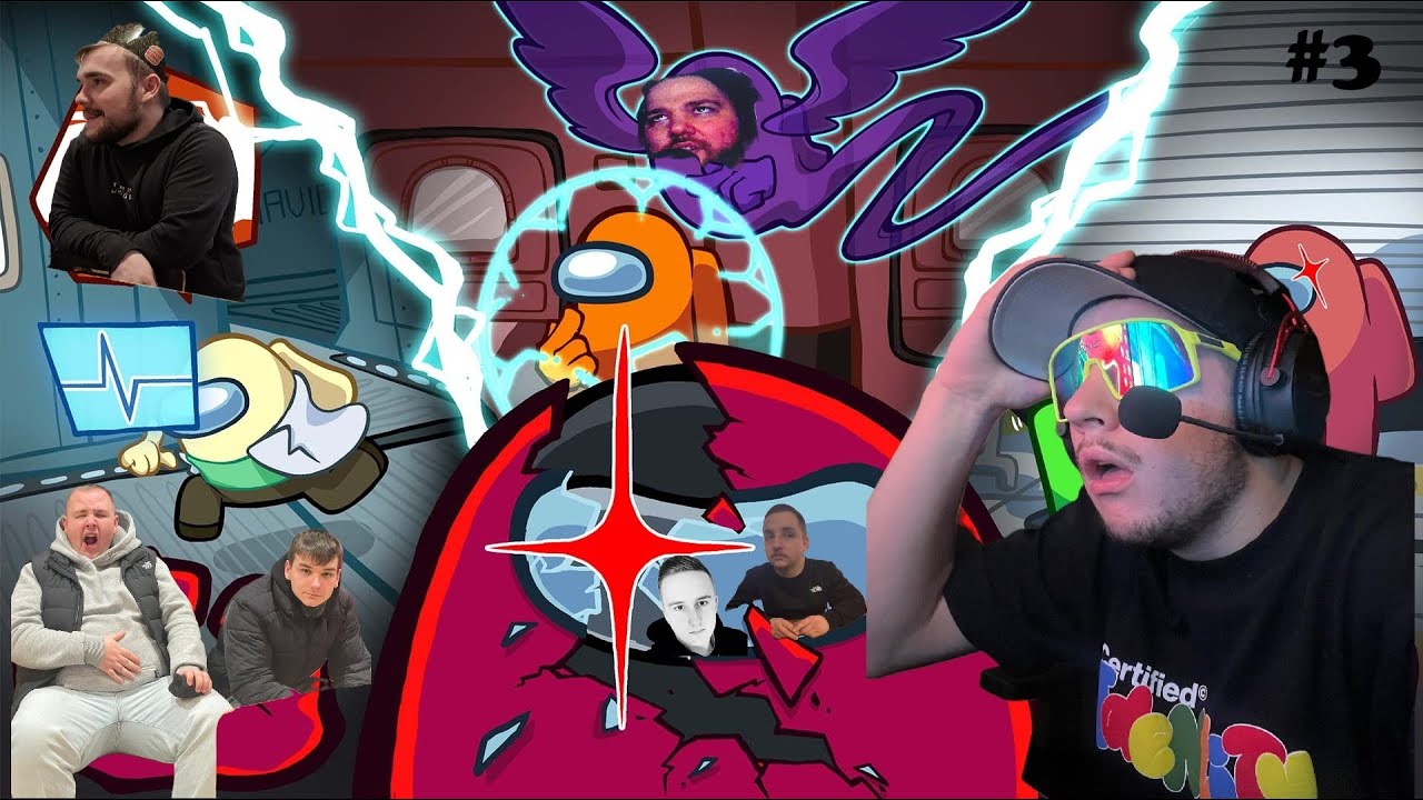 Der Squad bringt mich ans LIMIT! 4x Imposter Wins/ Among Us #3🤬🤦‍♂️
