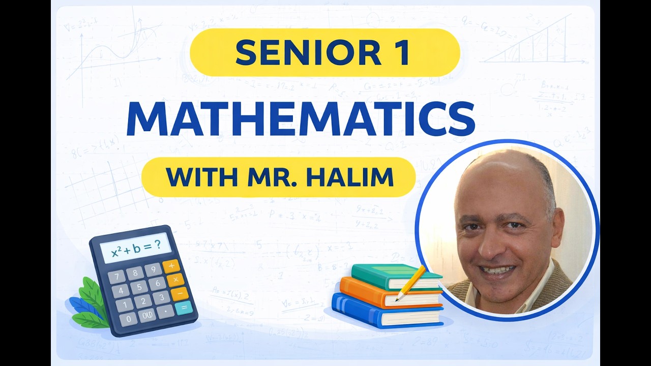 Math - senior 1 -  lesson 2 algebra (adding and subtracting matrices)