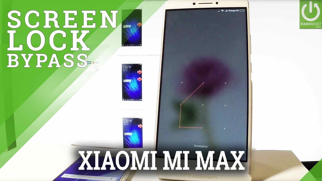 Remotly Hard Reset XIAOMI Mi Max - Bypass Screen Lock / Wipe Data