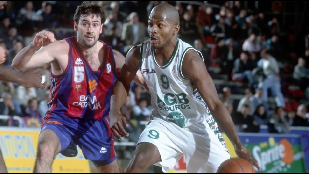 Liga ACB: FC Barcelona - AGB Huesca 17-3-1996 (Parte 1/2)