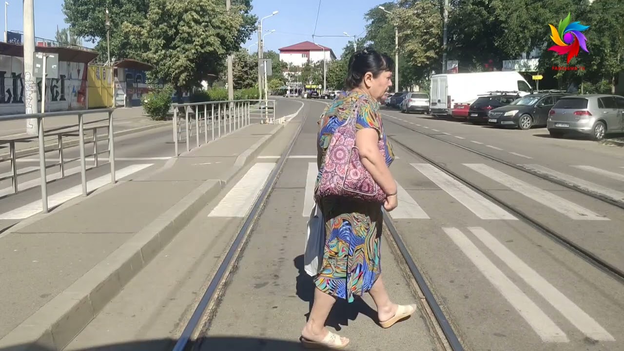FANTASMA TV 🇷🇴 PLIMBARE CU TRAMVAIUL ASTRA ARAD IN GALAȚI ROMANIA 🚆 MICRO 19-PIATA MARE