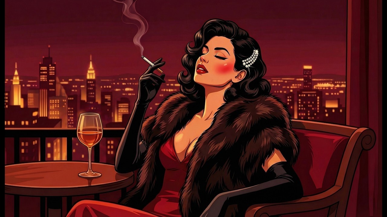 🎙️ 1940's Cozy Jazz Classics – Smoky Retro Jazz Nostalgic Playlist | Swing Jazz Bar Groove