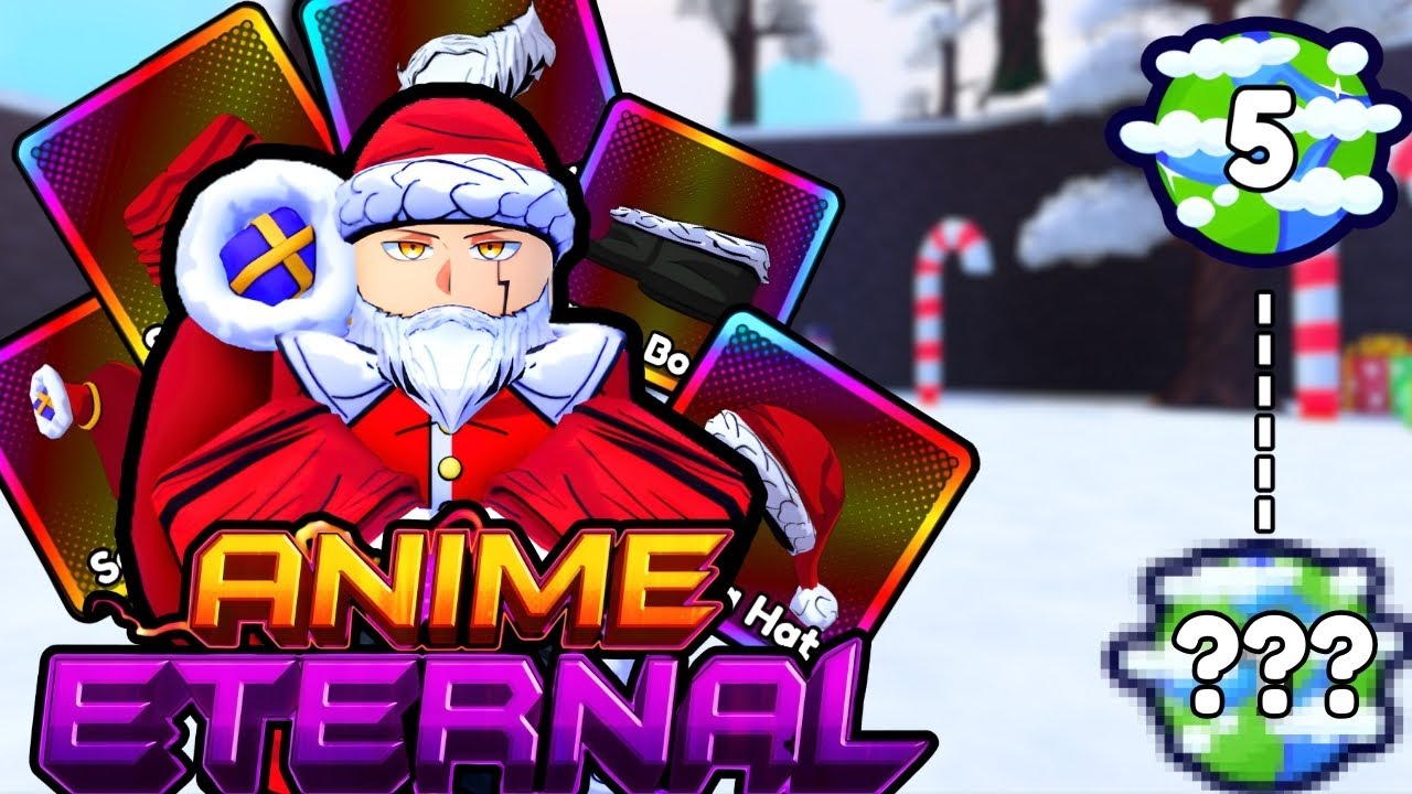 Я прошёл рождественское событие в Anime Eternal до максимума, и это сделало меня невероятно сильн...