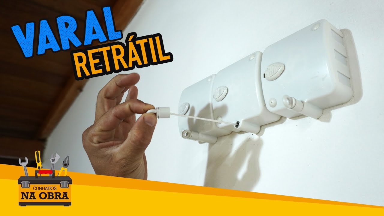 Varal Retr&aacute;til Autom&aacute;tico Barato