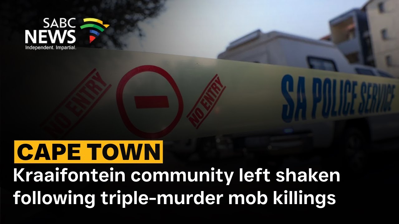 Kraaifontein community left shaken following triple-murder mob killings