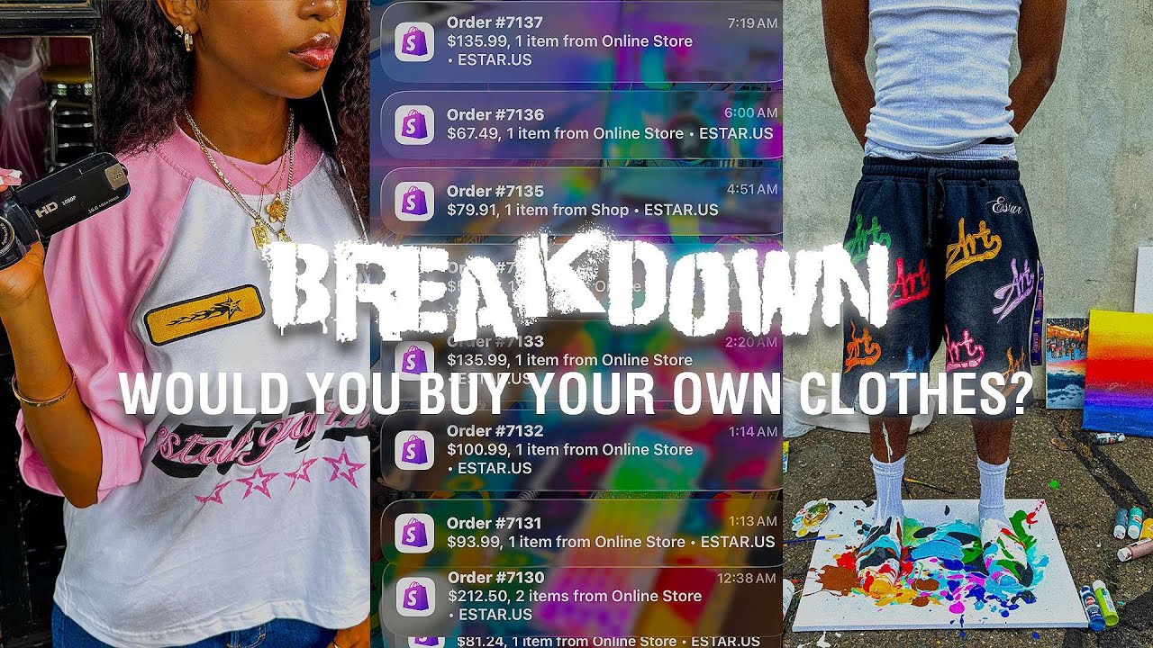 Would you buy your own clothes? 🤔👕
