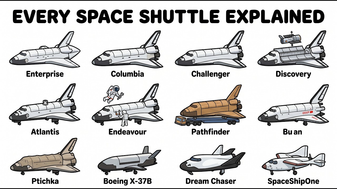 Every Space Shuttle Explained