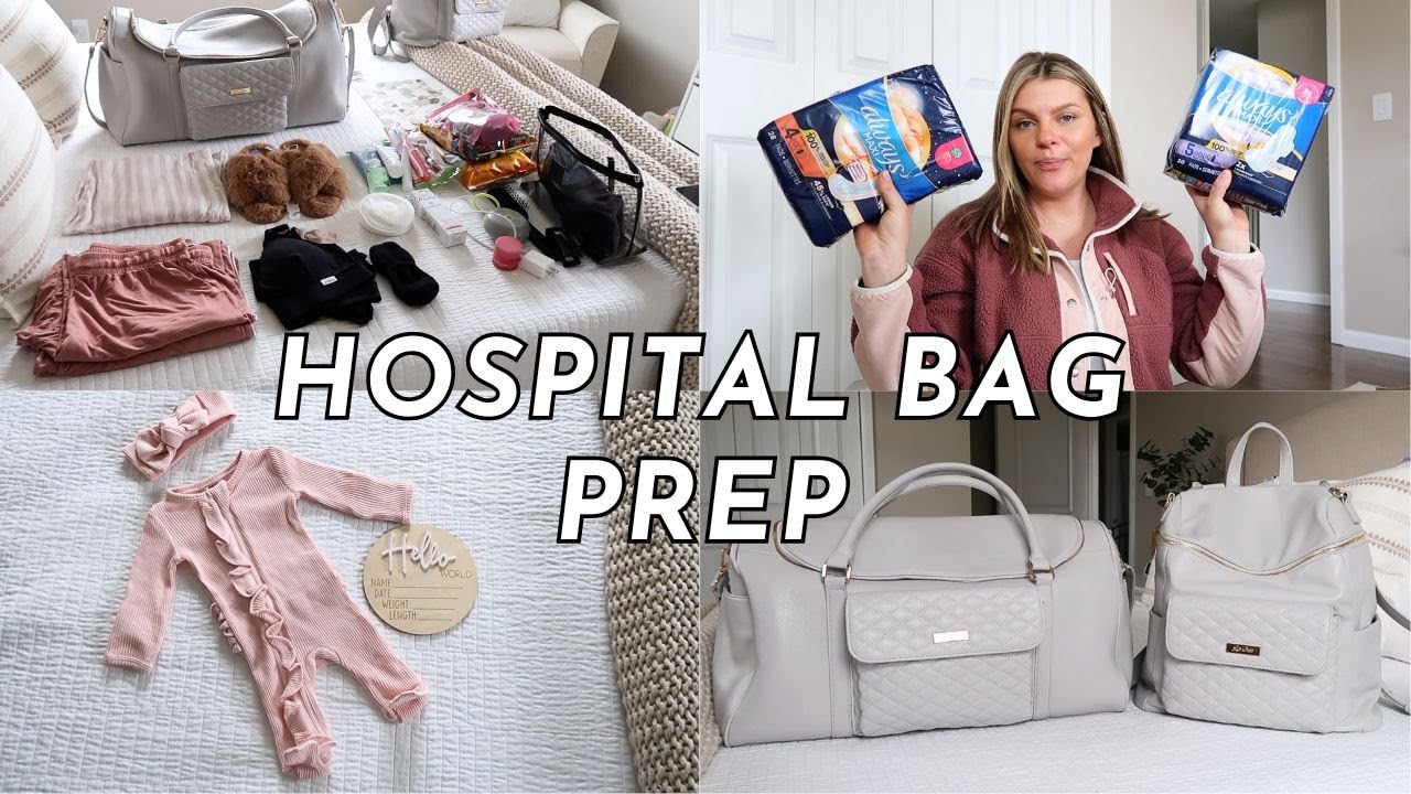 SHOPPING AND PACKING MY HOSPITAL BAG FOR LABOR AND DELIVERY