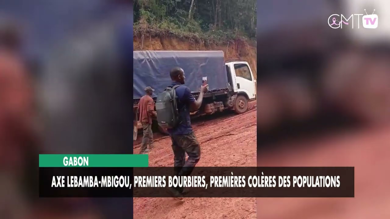 [#Reportage] Gabon : Axe Lebamba-Mbigou, premier bourbier, premières colères des populations