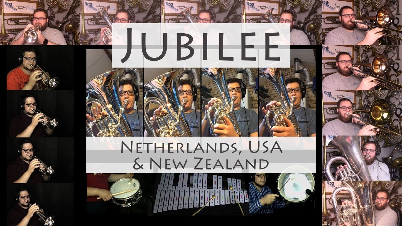 Quick March - Jubilee | 3 man brass band Ft: Michael Lining & Jorijn Van Hese