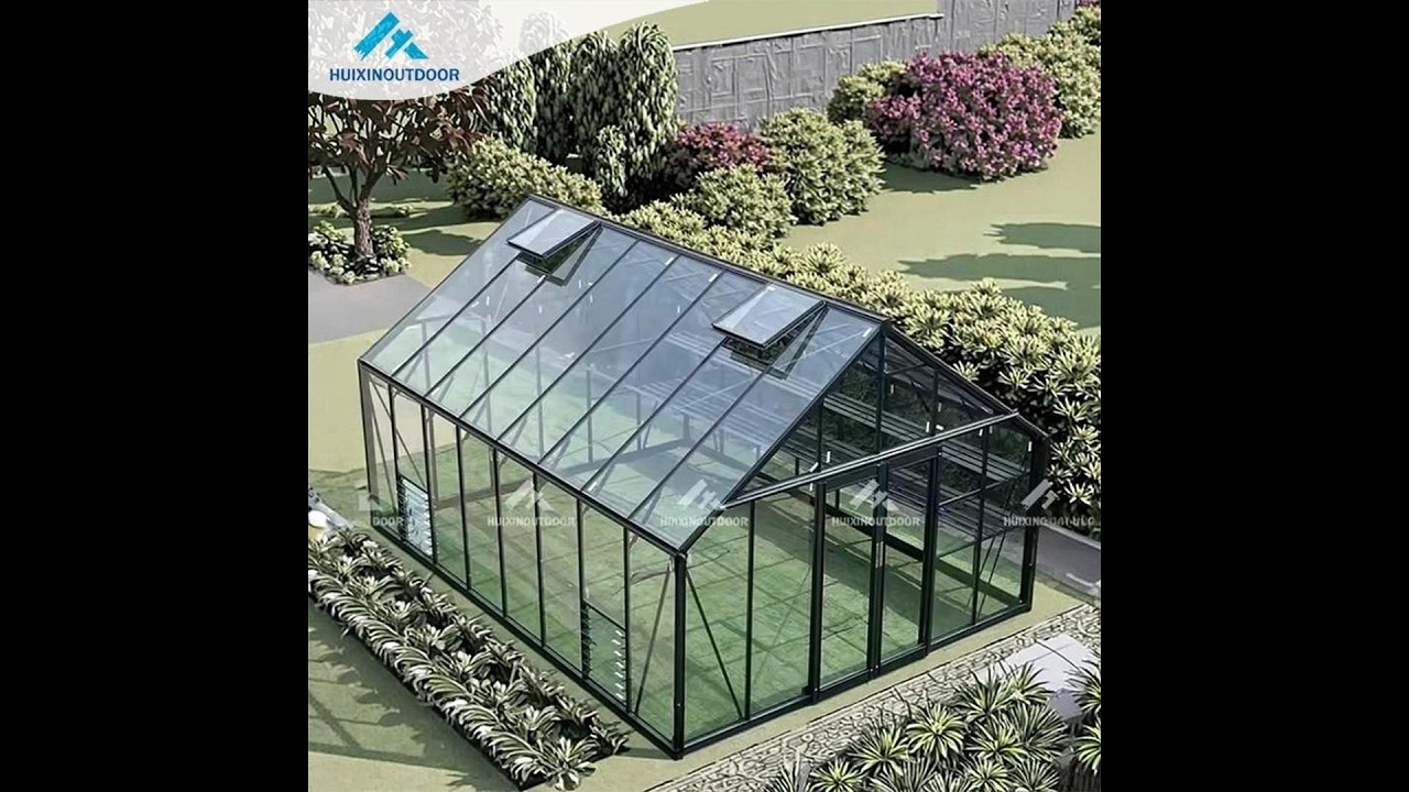 Hochwertiges Gewächshaus aus Temperiertem Sicherheitsglas Funktionen, Vorteile und Design