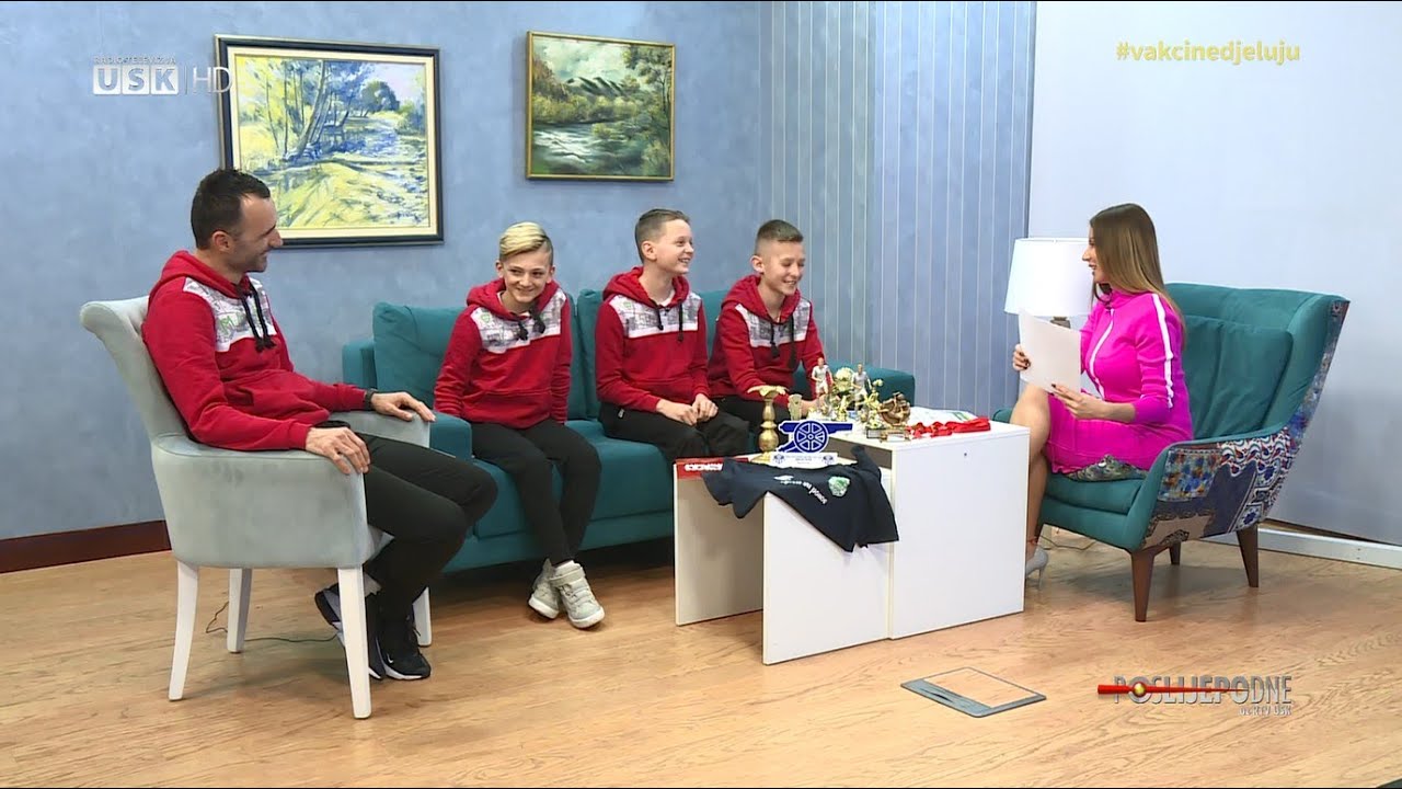 POSLIJEPODNE UZ RTV USK - GOSTI: O NOGOMETU S TRENEROM I IGRAČIMA NK ‘STIJENA’