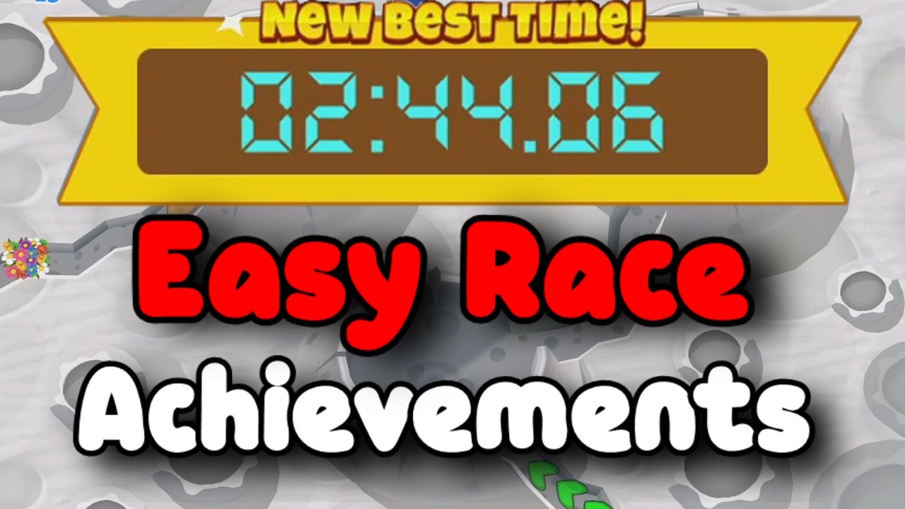 BTD6 Race Mobile Friendly Tutorial 📱 Minimum Monkey Knowledge 📱 Monkeys in Space!