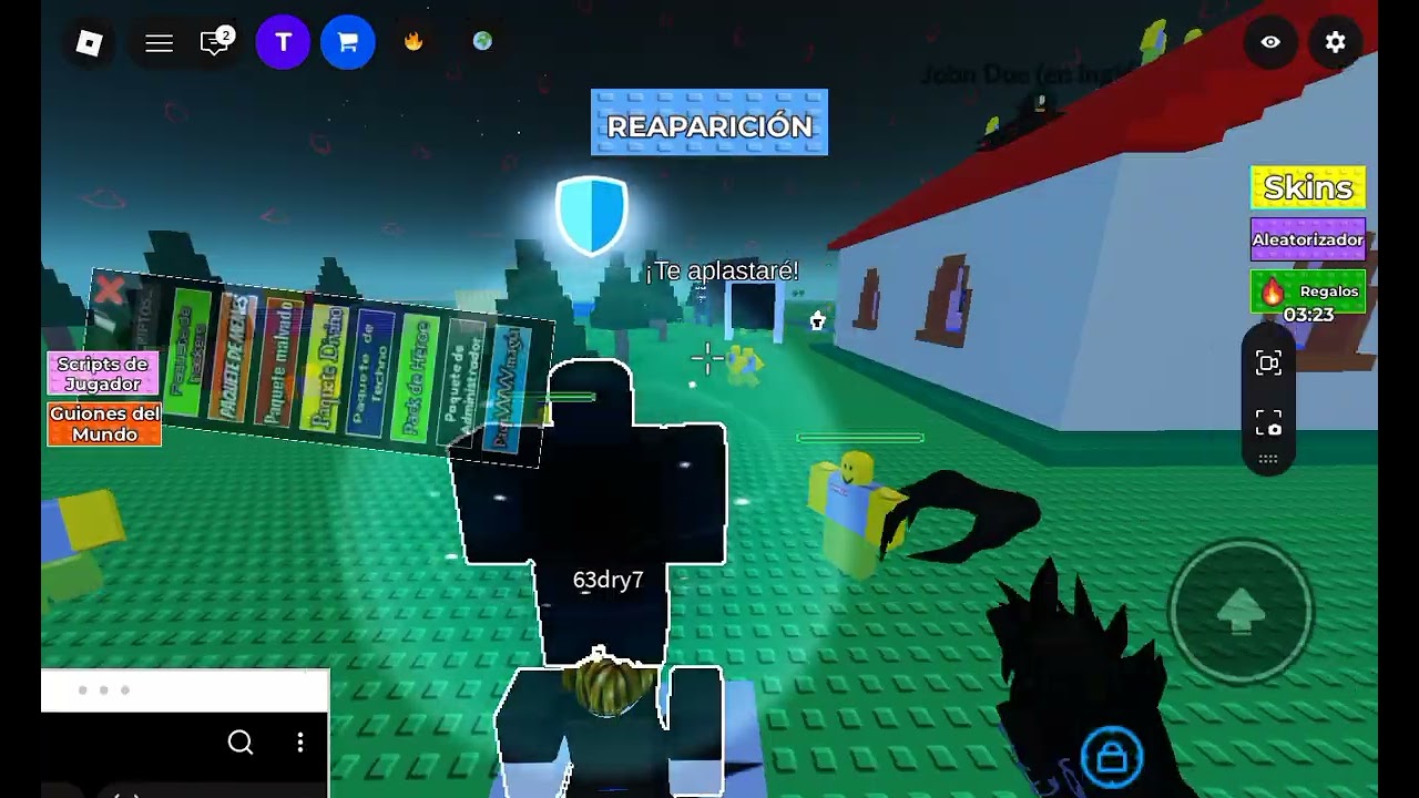Hackeando Roblox Jeje