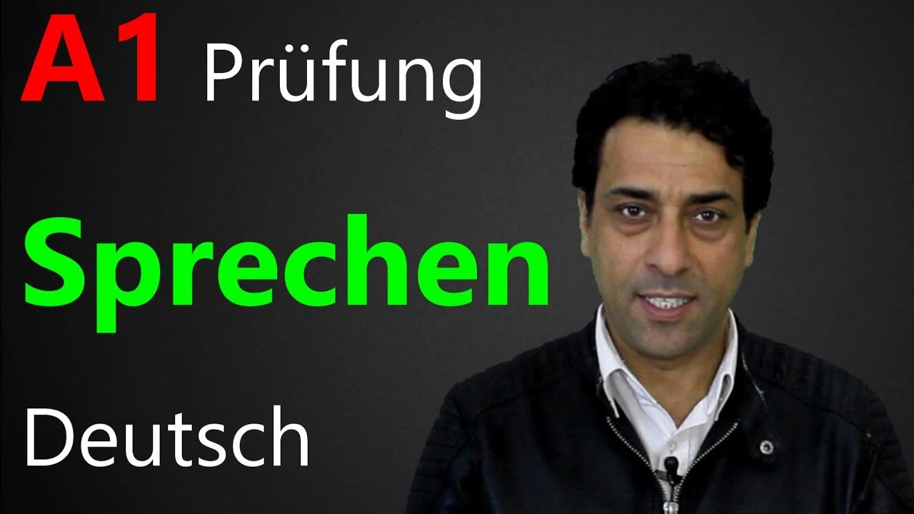 A1 Prüfung. Sprechen امتحان المحادثة كامل مع الحل
