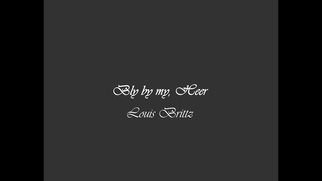 Bly by my Heer (April 2020)