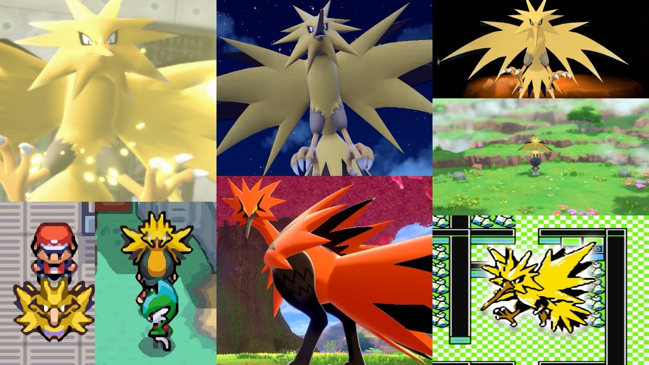Evolution of Zapdos Battles (1996-2023)