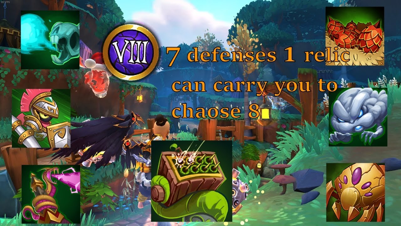 dd2 - 7 hero's can carry you to chaos 8 with one defense