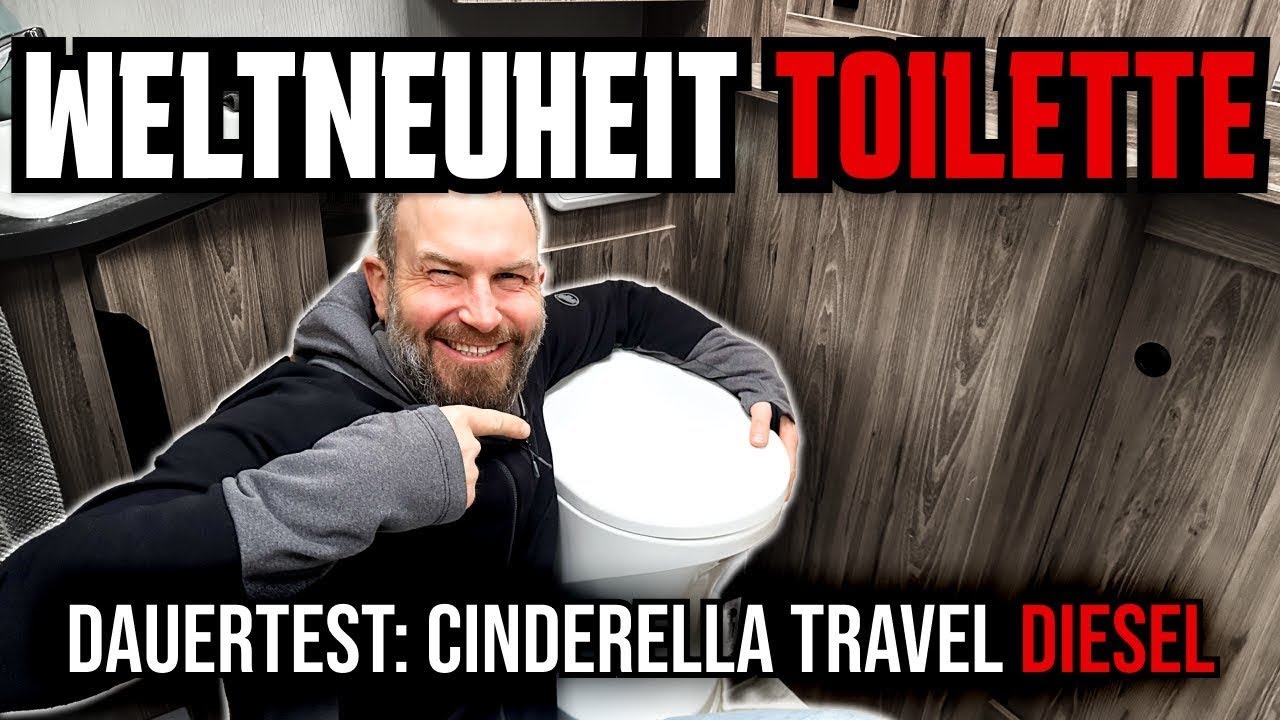 AB SOFORT VERFÜGBAR: Weltweit 1. Diesel-Verbrennungstoilette! CINDERELLA TRAVEL DIESEL im Dauertest.