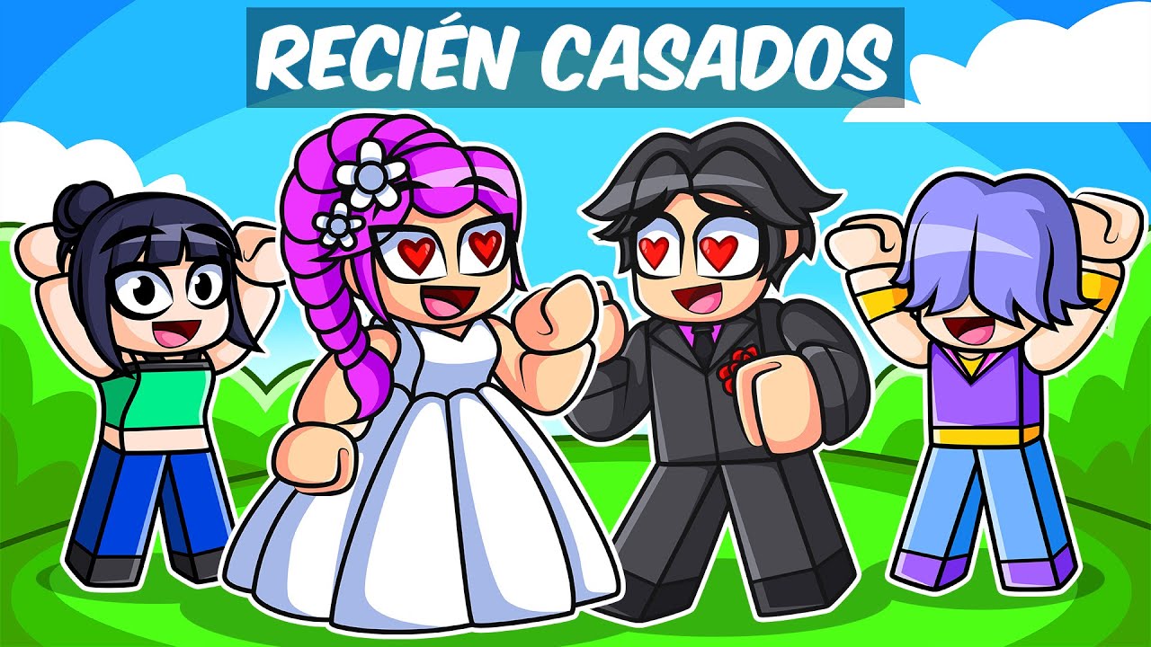 RUMI y JINU se CASAN en ROBLOX!😱💍