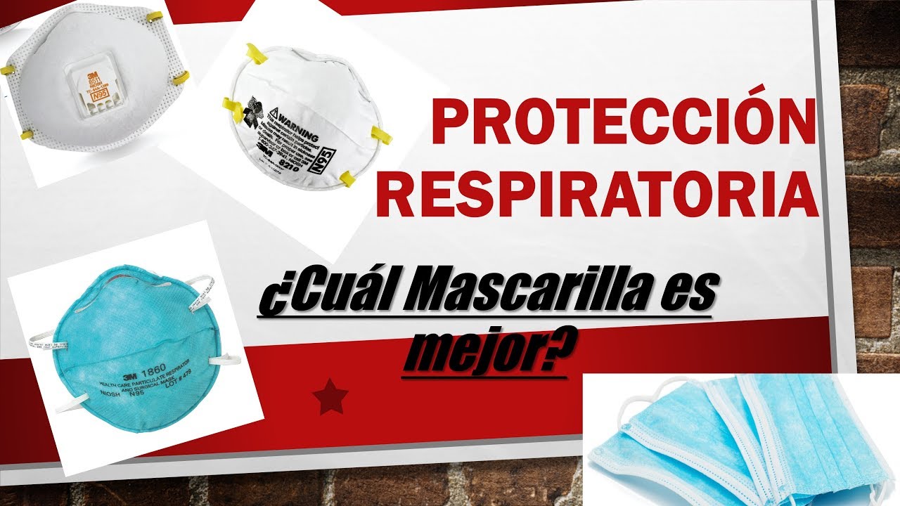 Mascarillas: Cual usar para evitar el coronavirus y otras infecciones.