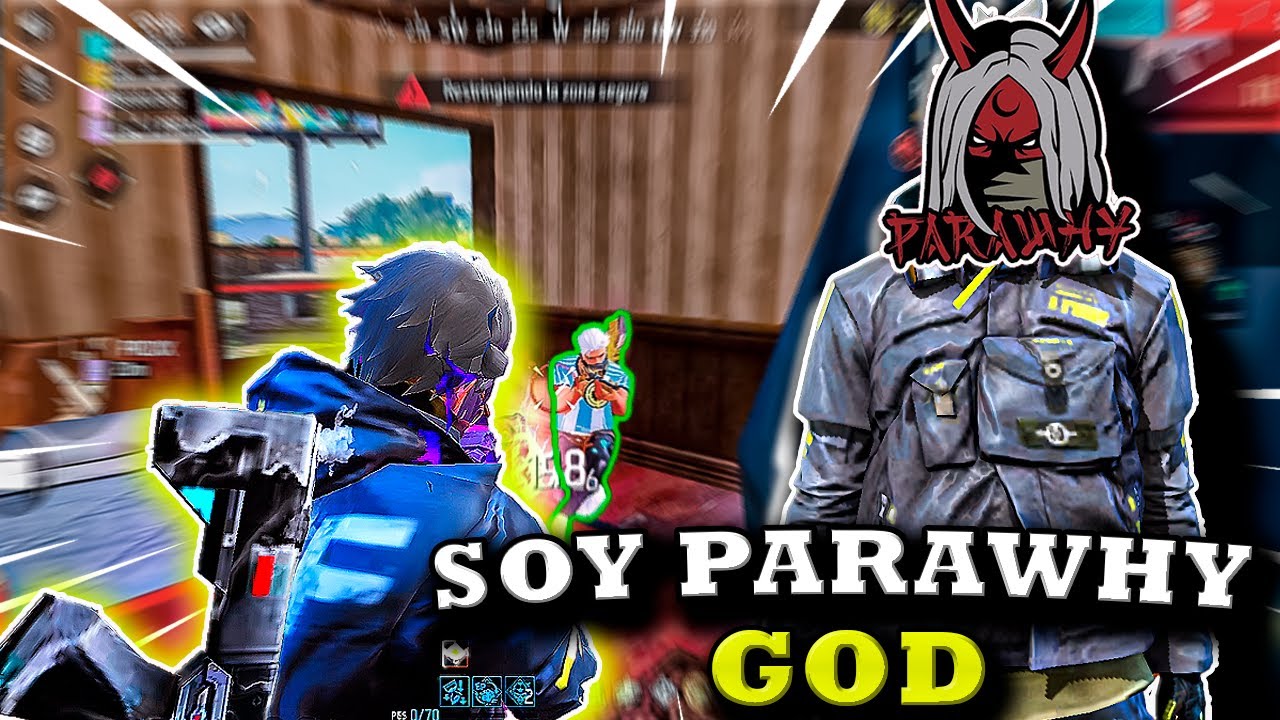 ME VISTO COMO LA LEYENDA DE FREE FIRE y JUGUÉ COMO ÉL 😎¡INCREIBLE NIVEL DEL PRECIOSO! @parawhy